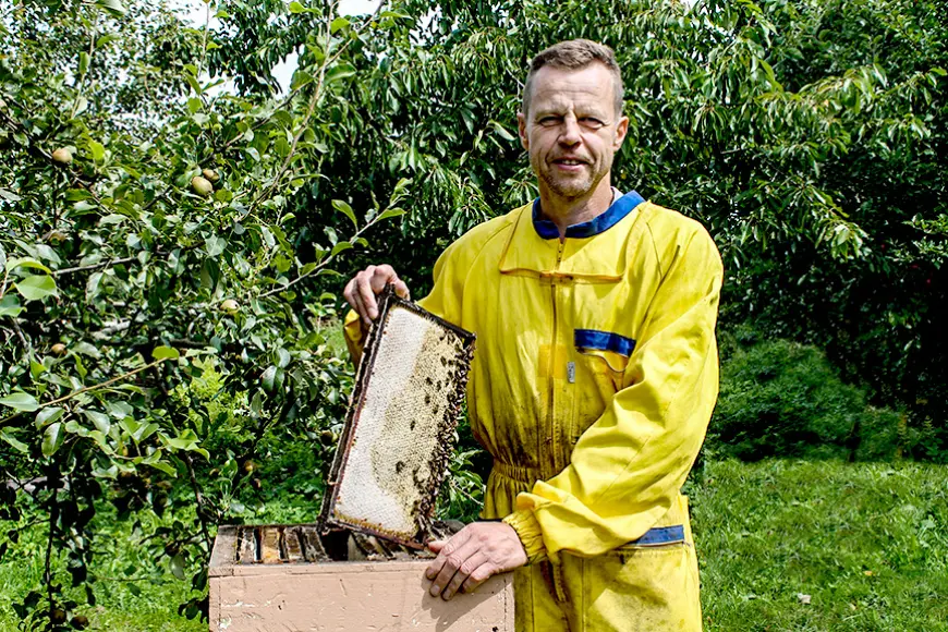Skultietis Artis Vilciņš lepojas ar 30 gadu pieredzi biškopībā