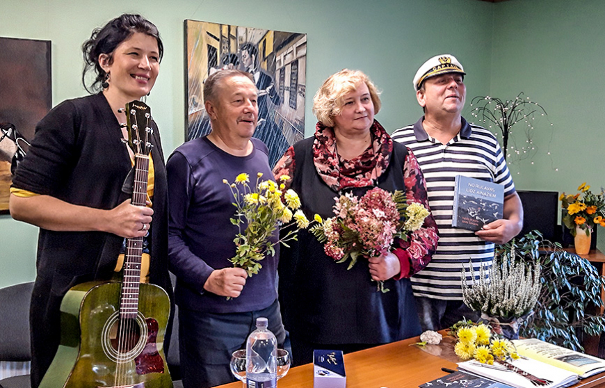 Tūjas bibliotēkā piejūriešus aicina uz paliekošiem darbiem