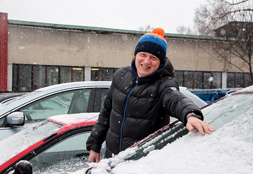 Lietotu auto tirgus ziemas režīmā
