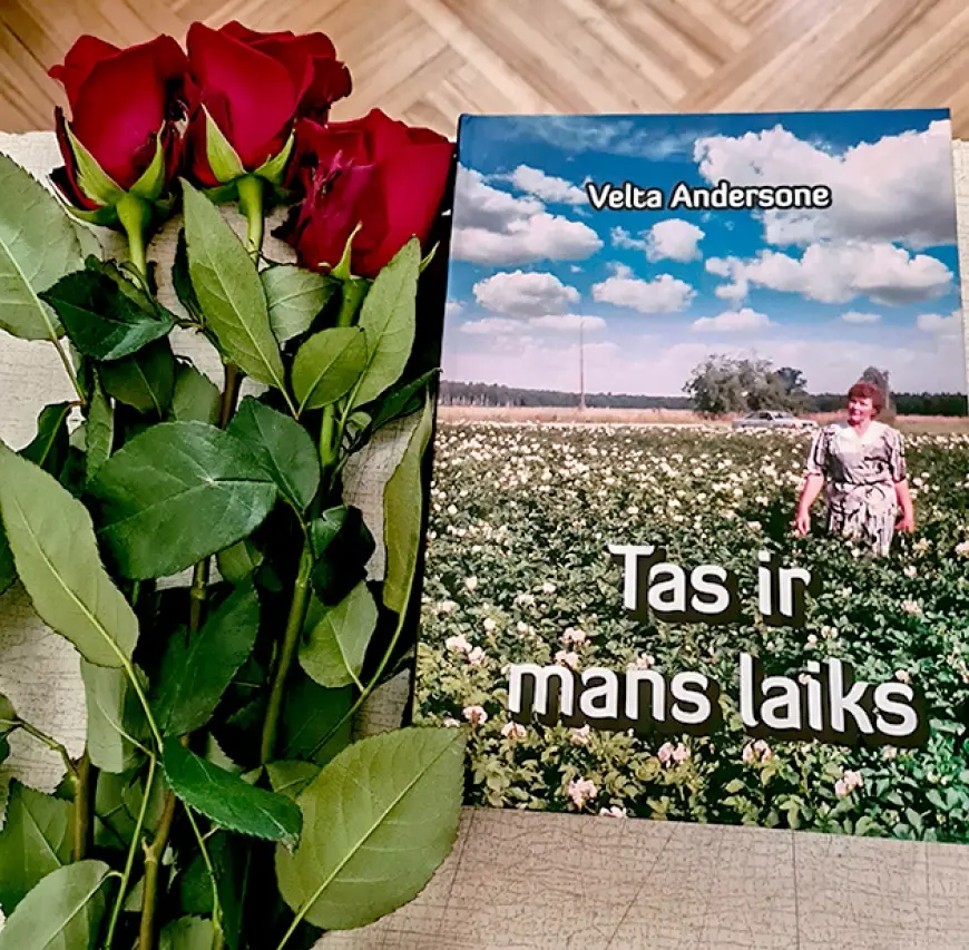 Staiceliete sarakstījusi grāmatu «Tas ir mans laiks»