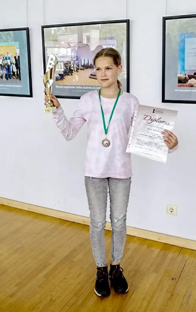 Limbažniecei bronza Latvijas čempionātā šahā jauniešiem