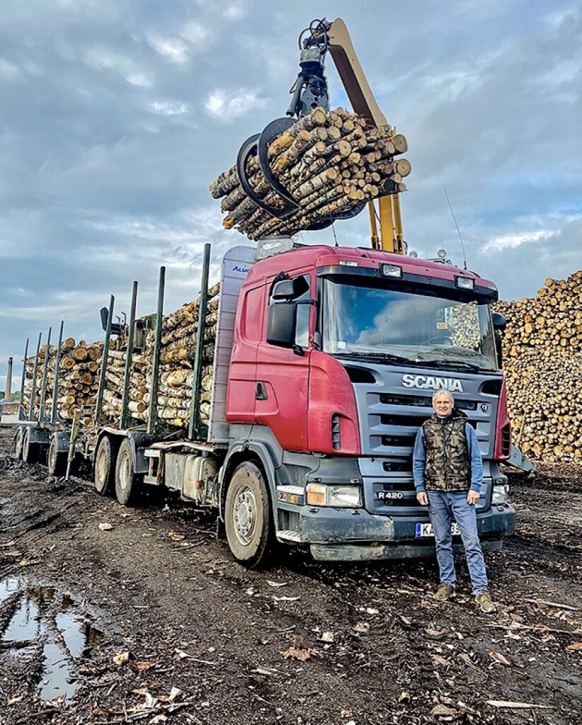 Tehniskas lietas kokmateriālu pārvadātāju Ivaru interesēja jau bērnībā