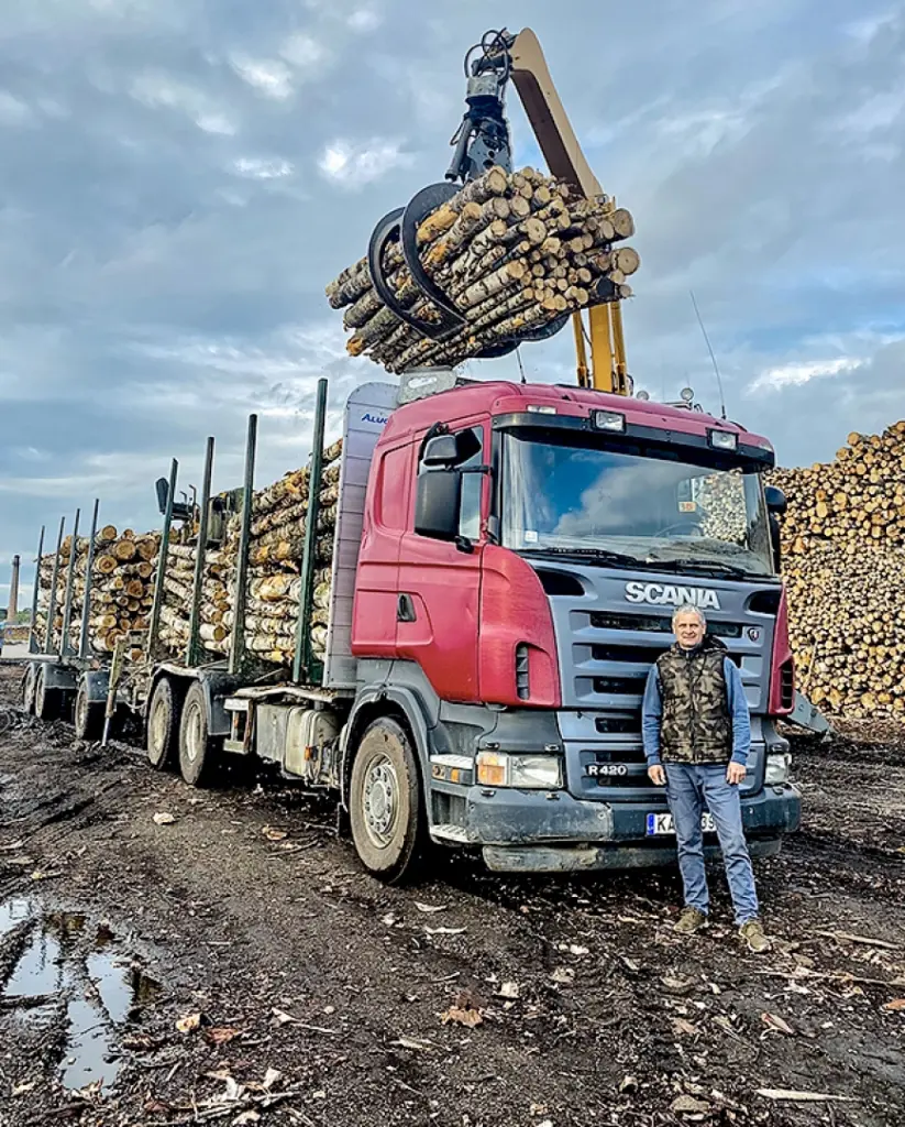 Tehniskas lietas kokmateriālu pārvadātāju Ivaru interesēja jau bērnībā