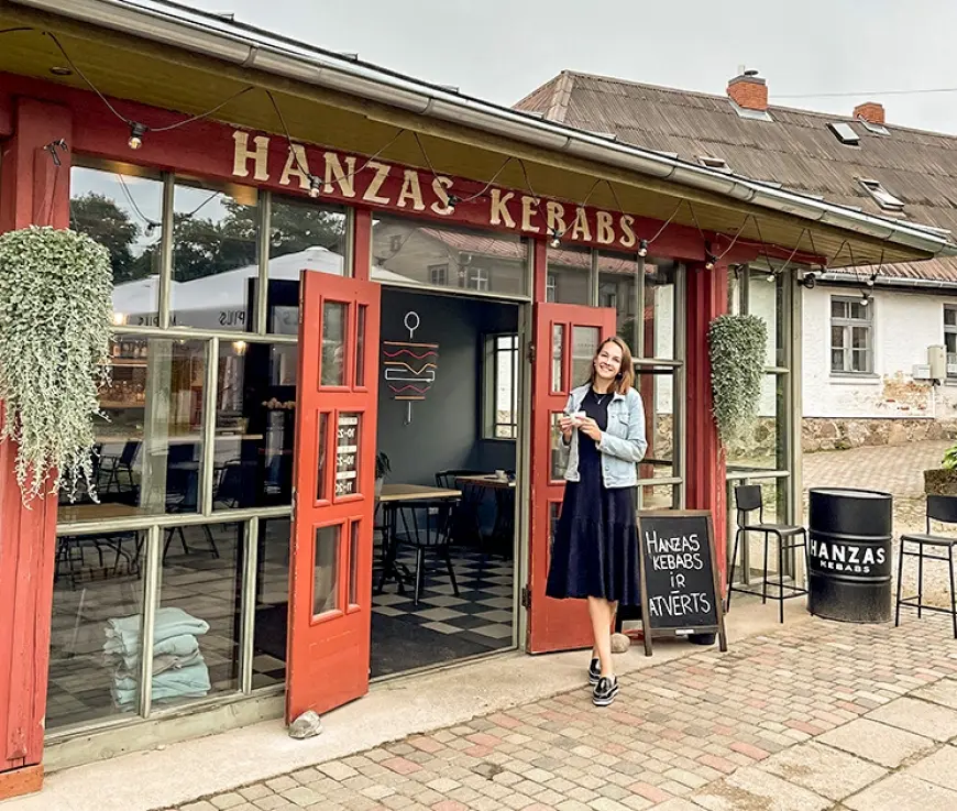 «Hanzas kebabs» – vieta, kur baudīt ēdienu un vecpilsētas sajūtu