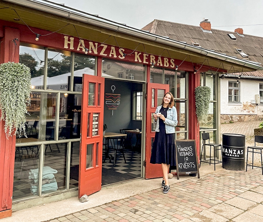«Hanzas kebabs» – vieta, kur baudīt ēdienu un vecpilsētas sajūtu