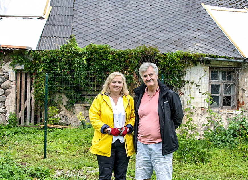 Lolo ieceri atjaunot veco kroga ēku Lēdurgā