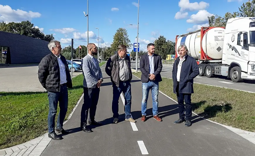 Salacgrīvā pārbūve pabeigta Sila ielā un arī tranzītielā