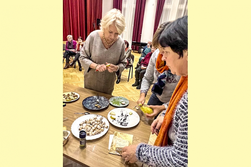 Mandegās aizvadīta garšīga un izzinoša tikšanās