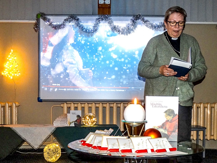 Staicelē vakarēšana kopā ar mācītāju Jānu Jērumu-Grīnbergu