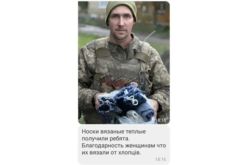 Ukrainas karavīriem frontē nepieciešamas zeķes, cimdi, šalles, cepures