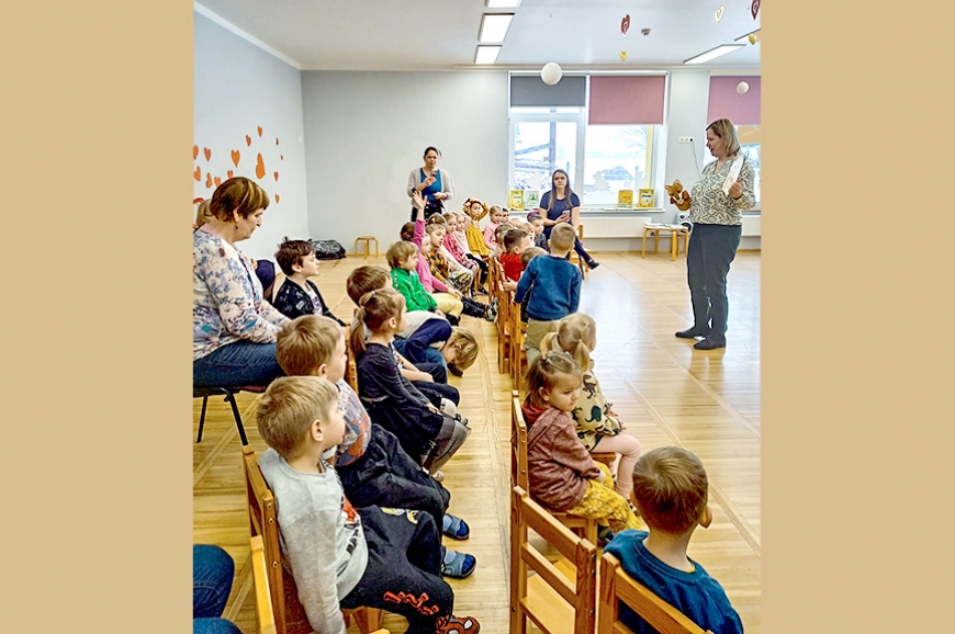 Lēdurgas bibliotēkā – divi jauki aizsākumi