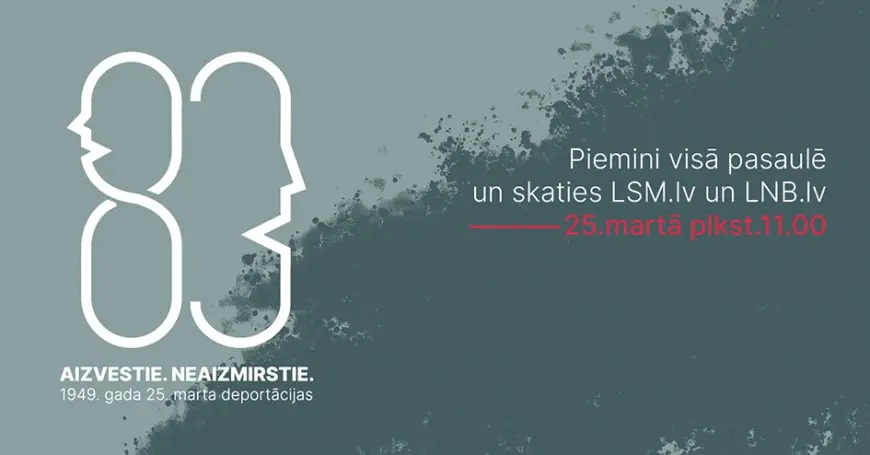 Pieminēs 1949. gada 25. marta deportācijas