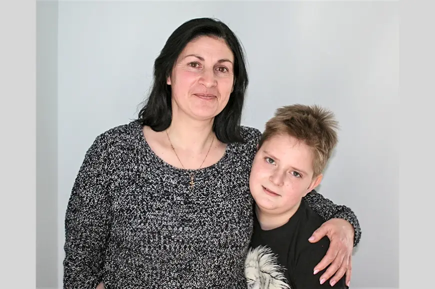 Ukrainiete Jūlija pieņem dzīvi tādu, kāda tā ir