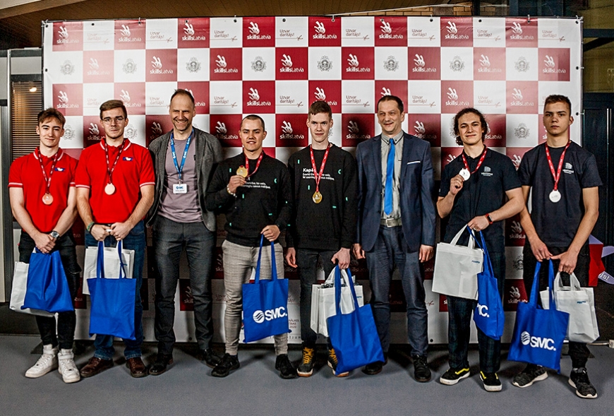 Lādezerietim zelta medaļa konkursā «SkillsLatvia»