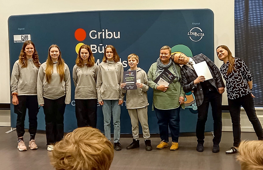 Viļķenes skolēni konkursa «Gribu būt mobils» finālā