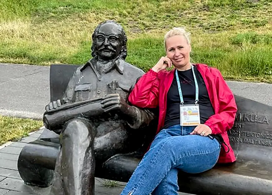 Daudzcīņniece, kurai patīk maijpuķītes