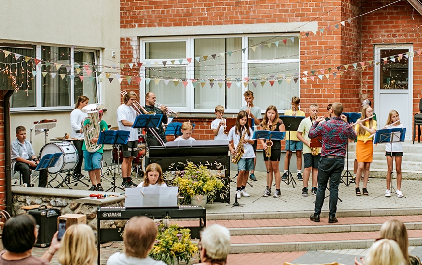 Salacgrīvas mūzikas skolas audzēkņiem ikgadējā nometne
