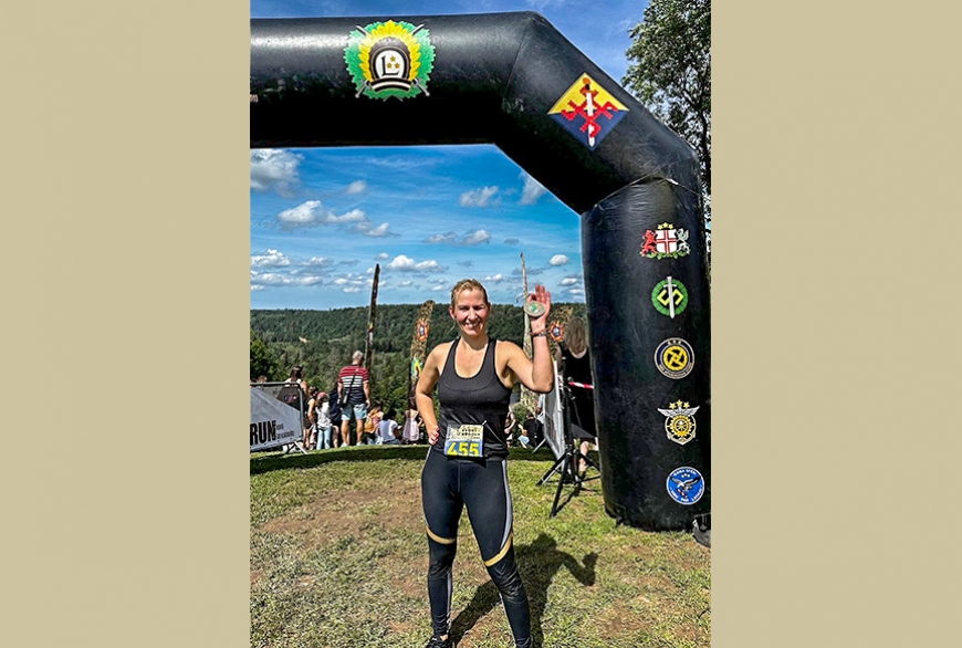 Staiceliete ļaujas izaicinājumam «Army tough run»
