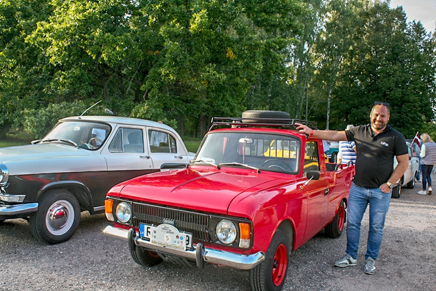 Antīko automobiļu klubs sezonu noslēdz Vidzemes piejūrā