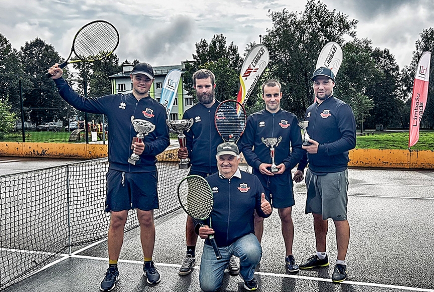 Pociemā noslēdzas novada tenisa čempionāts
