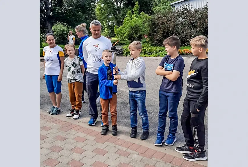 Starptautiskais Miera skrējiens piestāj arī Vidrižu pamatskolā