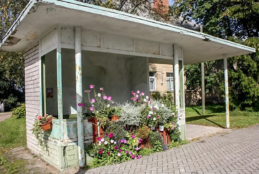 Vidrižos – kāda no skaistākajām autobusa pieturām valstī