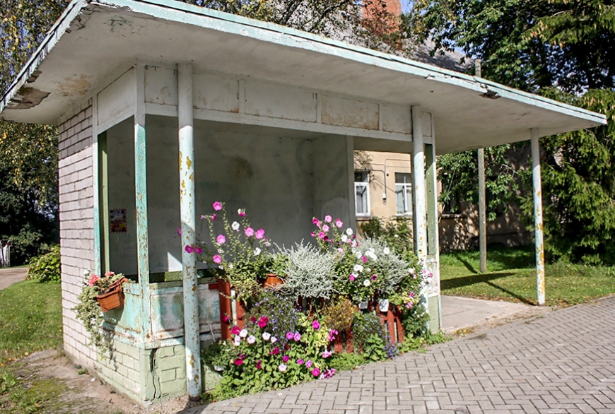 Vidrižos – kāda no skaistākajām autobusa pieturām valstī