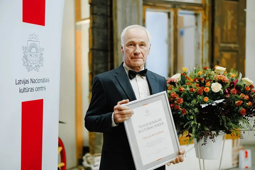 LNKC Tradicionālās kultūras izcilības balva – Valteram Reizniekam
