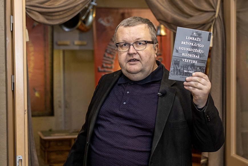 Vēsturnieka Jura Pavloviča velte Limbažiem