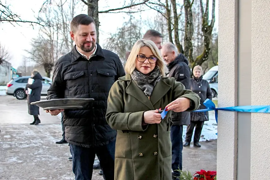 Pēc rekonstrukcijas atklāj Lielās ielas 7. namu Staicelē