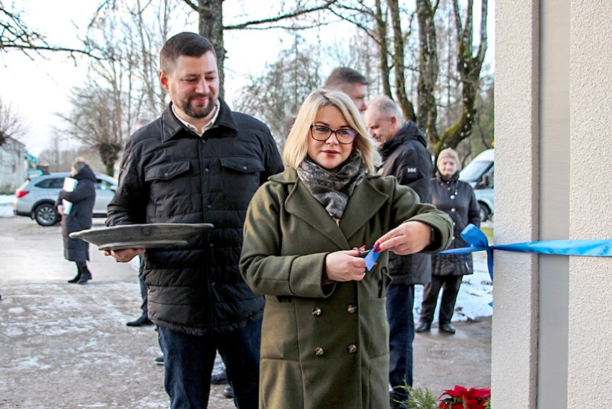 Pēc rekonstrukcijas atklāj Lielās ielas 7. namu Staicelē