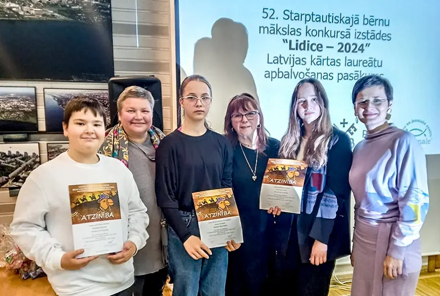 Umurgas skolēnu un BJC audzēknes darbi – starp konkursa «Lidice» laureātiem