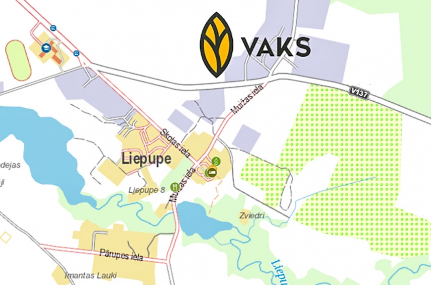 Kooperatīvs «VAKS» būvēs ražotni Liepupē