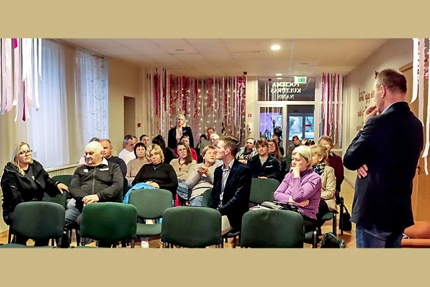 Pociemā runā par pagastam un Limbažu novadam būtisko