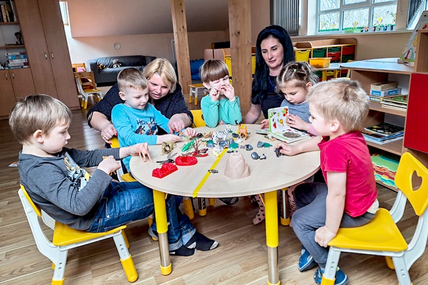 Rosība novada speciālās pamatskolas pirmsskolas grupiņā «Bitītes»