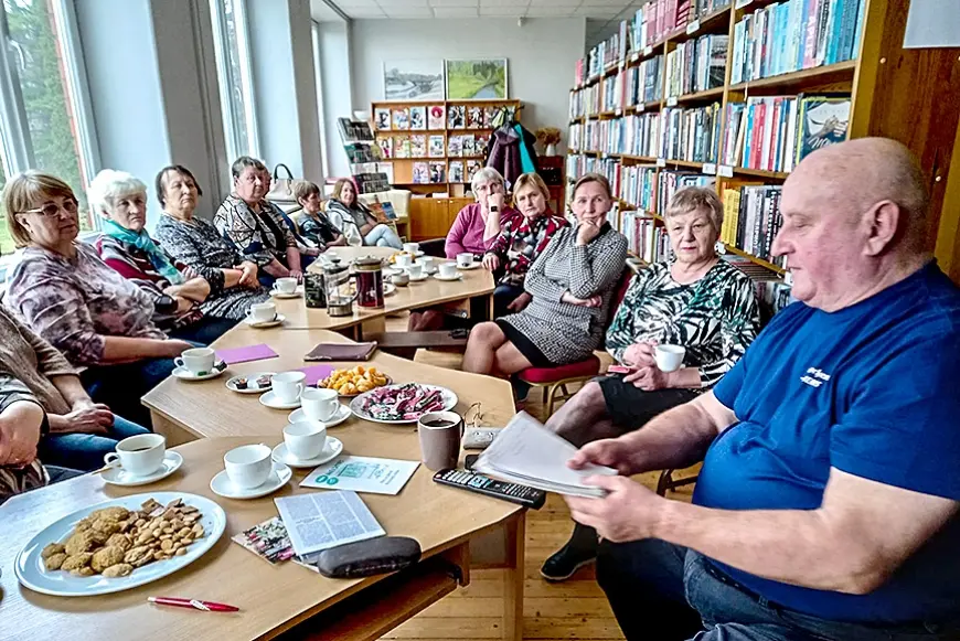 Viļķenē pulcējas grāmatmīļi