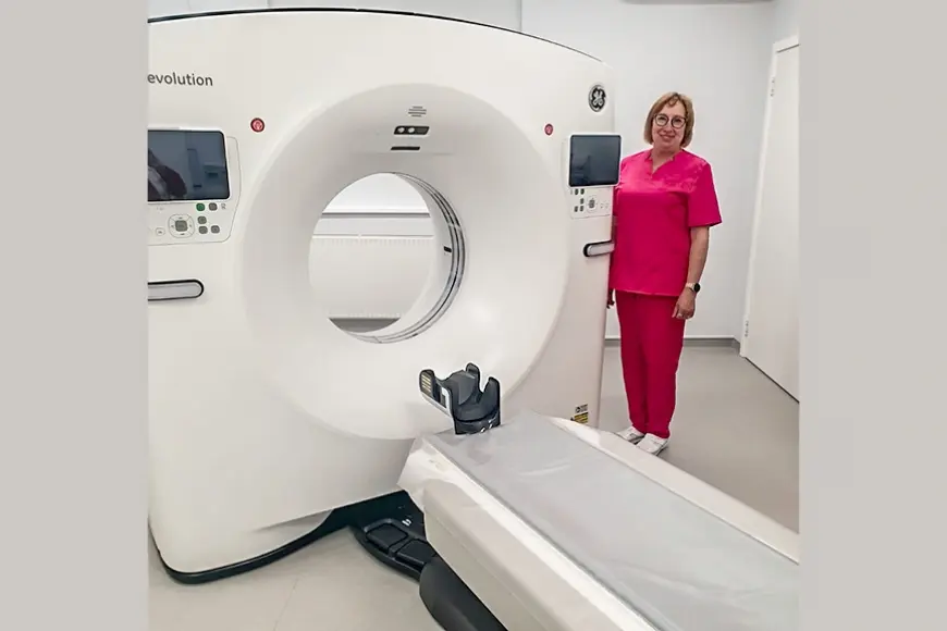 Limbažu slimnīcā darbu sāk jauna datortomogrāfijas iekārta