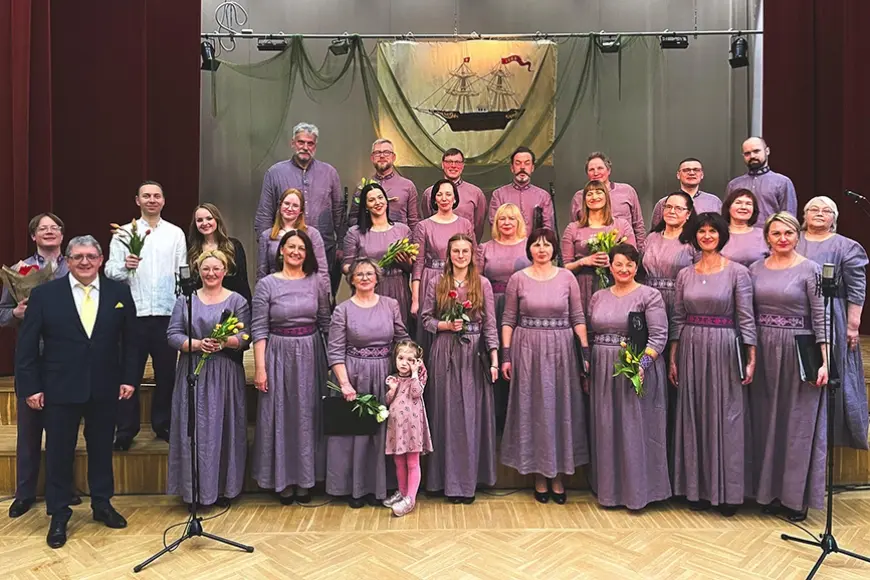 Sirsnīgi aizvadīta jauktā kora «Skulte» 155. jubileja