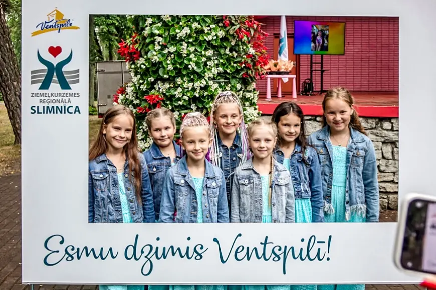 11. reizi notiek mazuļu salidojums “Esmu dzimis Ventspilī” (Kurzeme)