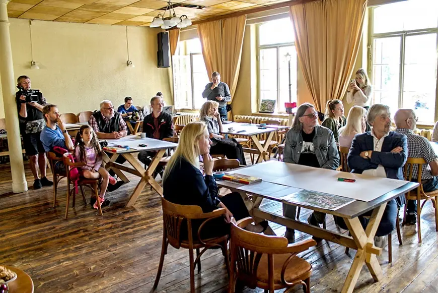 Idejiski sāk atdzimt «Limbažu filca» teritorija