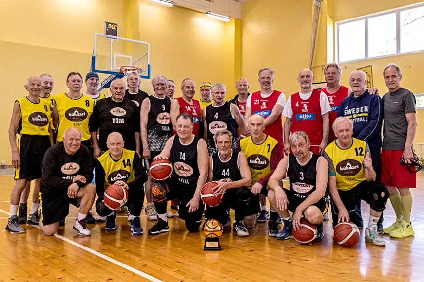 Limbažu un Stokholmas basketbola veterānu tikšanās