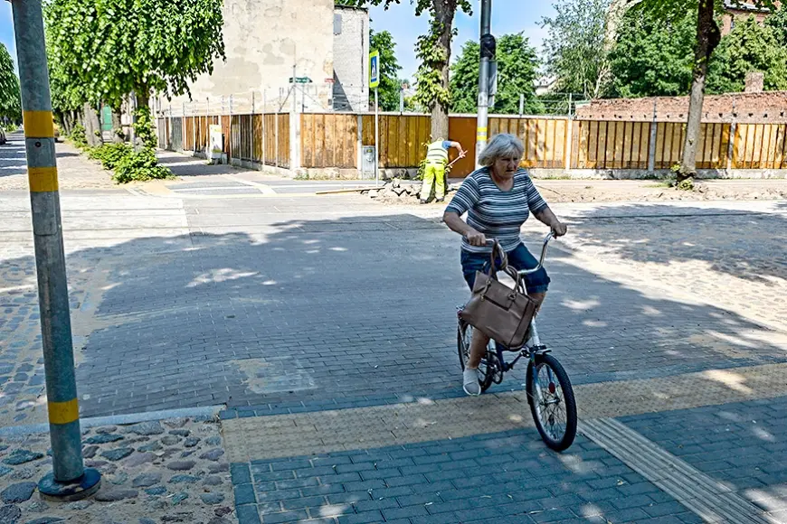 Rīgas iela Liepājā nu izbraucama visā garumā (Kurzeme)