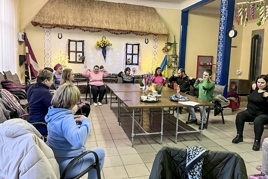 “Tabitas sirds” sniedz atbalstu Ukrainas ļaudīm (Kurzeme)