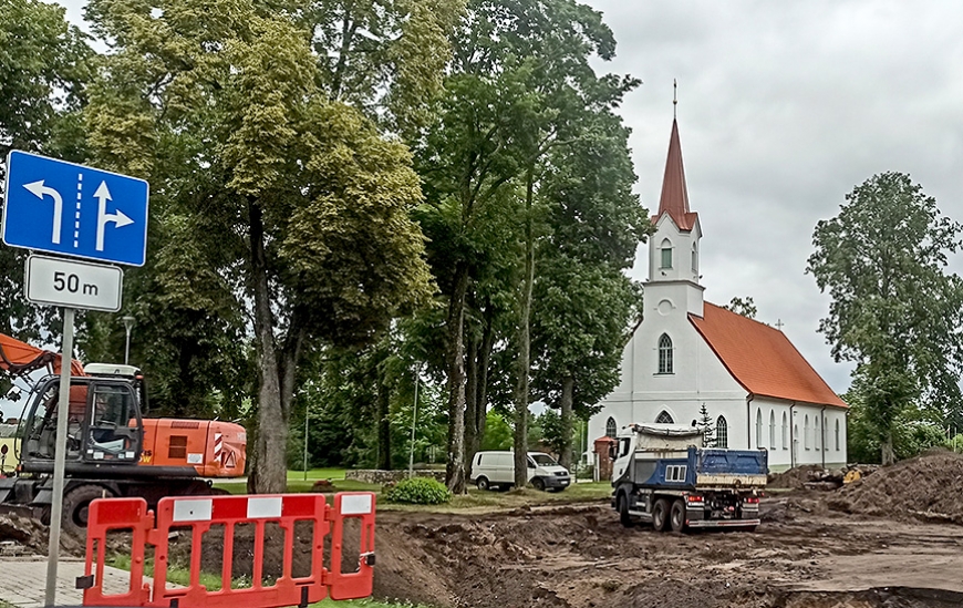 Aktīvi sākta būvprojekta «Tilts pār Salacu» Salacgrīvā īstenošana
