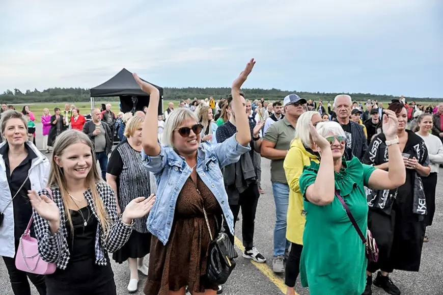 “Jumpravas” slepenais izmēģinājums lidostā (Kurzeme)