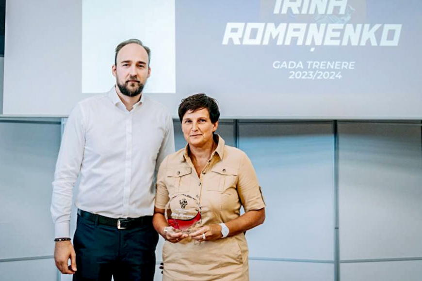 Irina Romaņenko ceturto reizi iegūst “Gada trenera” titulu (Latgale)