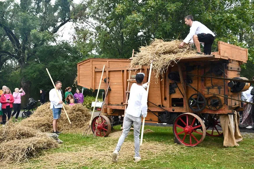 Padurē krāšņi aizvadīta “Jautrā mašīntalka” (Kurzeme)