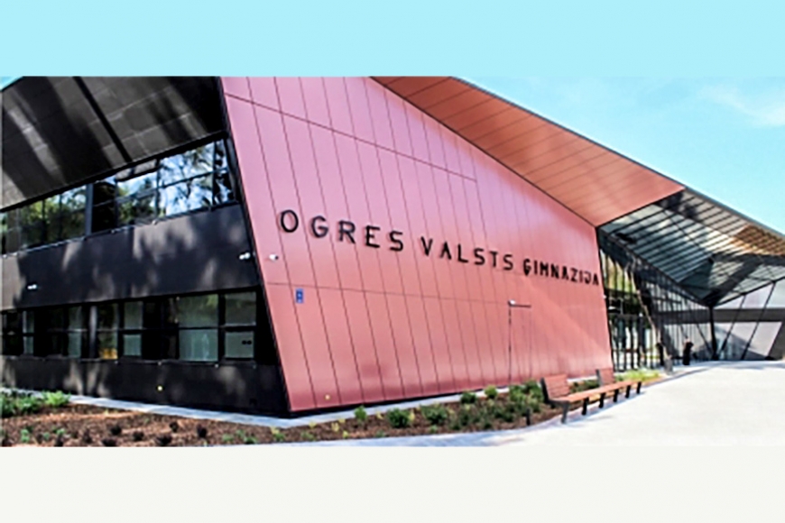 Ogres Valsts ģimnāzija – energoefektīvākā publiskā ēka Latvijā 2024 (Vidzeme)