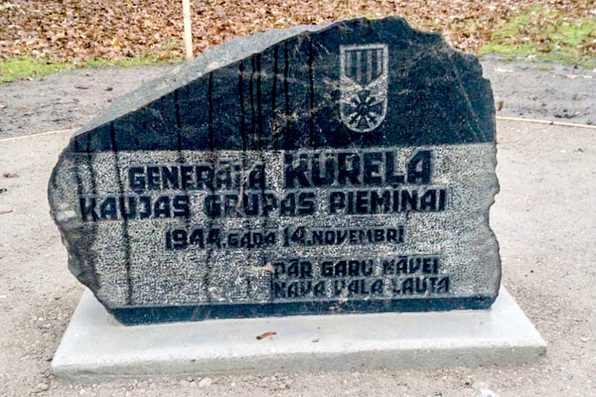 Atklās piemiņas akmeni kureliešiem (Kurzeme)