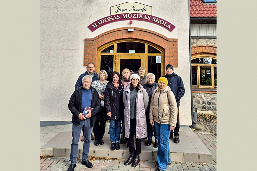 Limbažu MMS pedagogi viesojās Madonā